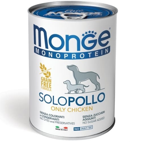 Monge Dog Monoprotein Pâté Chicken 400g